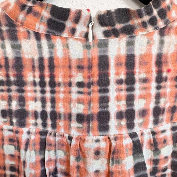 NWT Joie Lyell Twist Top Short Sleeve - Pink/Multi, Size S - Picture 5 of 13